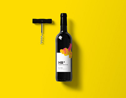 Human Behavior - Wine Label