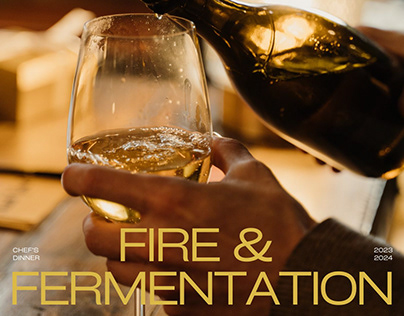 Chef's Dinner Branding | Fire & Fermentation