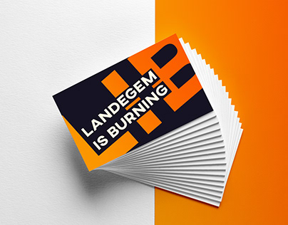 Landegem is Burning - Poster Design