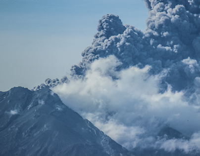 Volcán Calbuco 3° Erupción