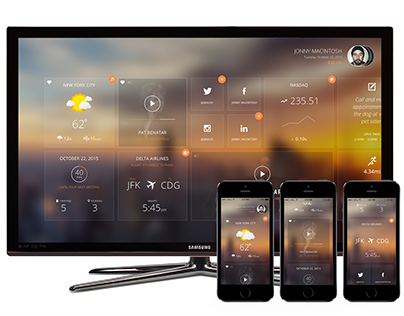 Cheddar Dashboard - Mobile, Smart TV, Watch