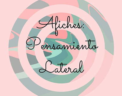 Afiches: Pensamiento lateral