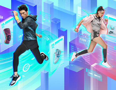 JDSPORTS – “Sporty Life in the future” Digital Campaign