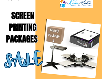 Checkout The Professional Screen Printing Packages