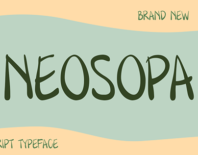 Neosopa Typeface