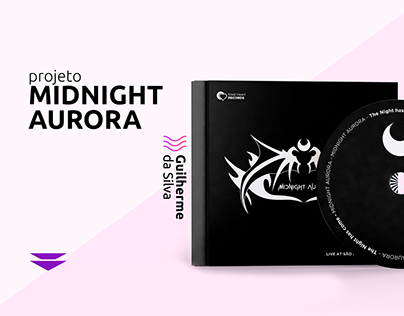 Midnight Aurora Logo Design