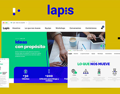 Desarrollo website Lapis