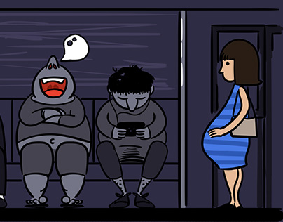 Subway on pregnant women