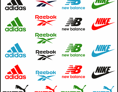 Adidas Reebok New Balance Nike Logo Svg Pack