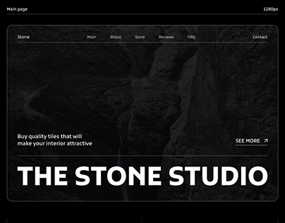UI UX design for Stone studio