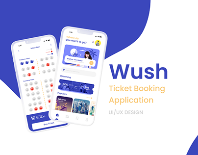 Wush - Ticket Booking Application Design