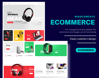 📣 Ecommerce | Full manage ecommerce website.