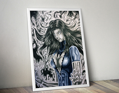 Dark Phoenix - Jean Grey Illustration