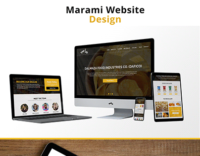 Marami Website UI Design