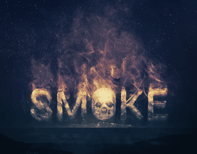 smoke text effect free