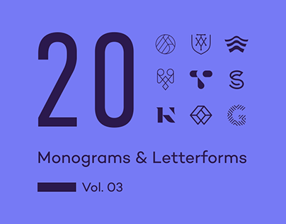 20 Monograms & Letterforms. Vol. 03
