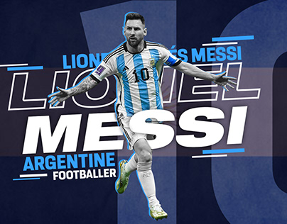 Poster Designing 2024 | Lionel Messi | B Graphics