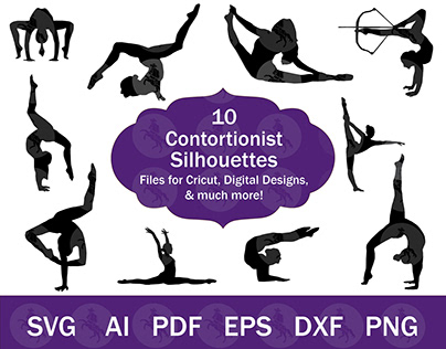 Contortionist Silhouettes