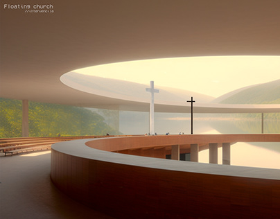 Spatial composition- Floating Church