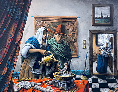 The new Vermeer_ The gentleman who washes his hands
