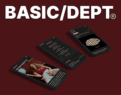 BASIC/DEPT — Agency website