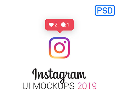 Instagram Mockups 2019 for iOS and Android