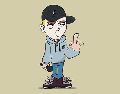 Eminem (Slim Shady) Illustration