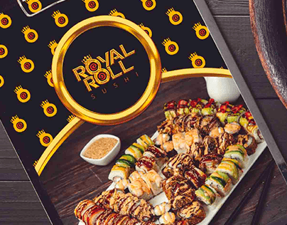 Royal Roll Sushi Branding