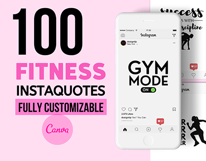 100 Fitness Gym InstaQuotes