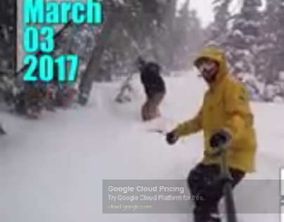 25cm New Snow in March!! - Snowboarding in Whistler