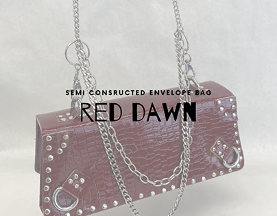 Red Dawn- Envelope bag