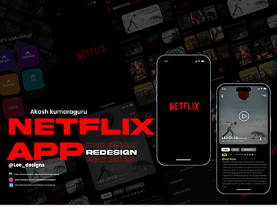 Netflix app #redeisgn