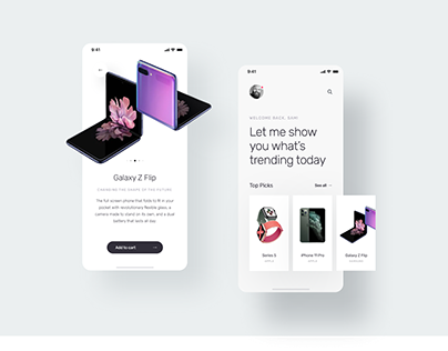Mobile App Store Concept