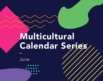 Multicultural Calendar Series - June