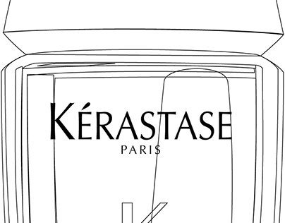 Kérastase - Photorealistic Illustration