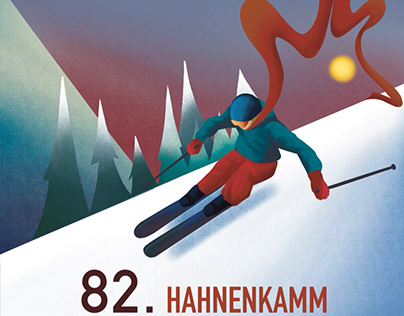 For 82. Hahnenkamm Rennen Poster Competition