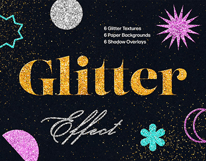Sparkling Glitter Text & Logo Effect