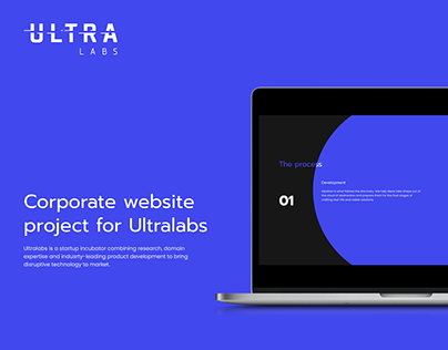 Corporate website for Ultralabs