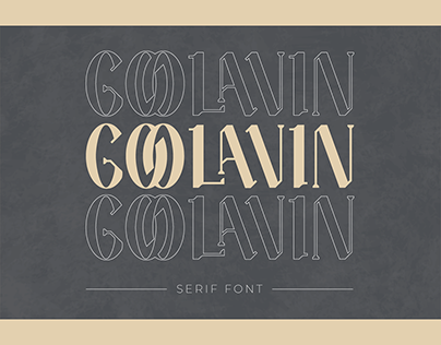 Goolavin – Modern Serif Font