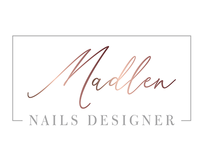 Identidade Visual Madlen Nails Designer