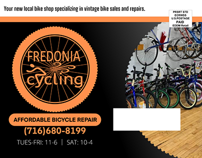 FREDONIA CYCLING - direct to consumer mail