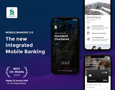 Digital Mobile Banking App UI/UX