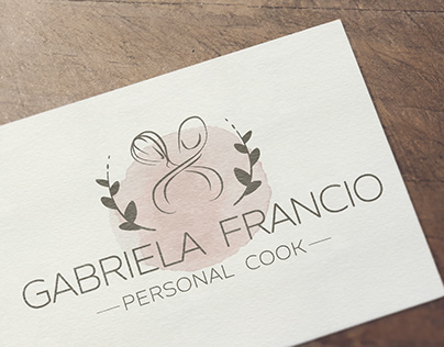 Identidade Visual: Gabriela Francio Personal Cook
