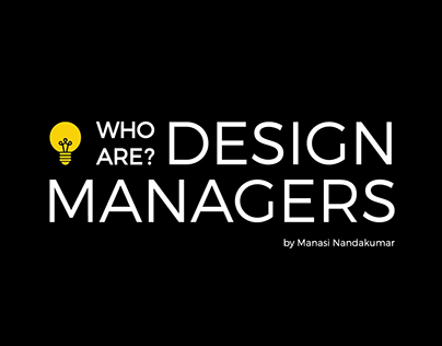A Design Manager's Role: Visualization