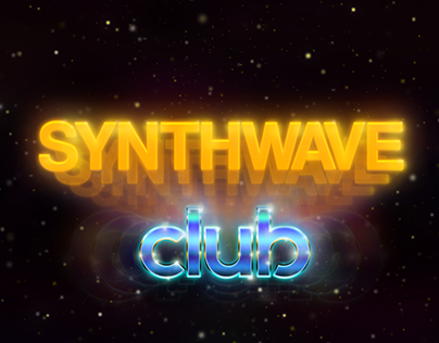 Synthwave Club - Logo Style 1