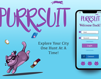 Purrsuit- A UX Student Project