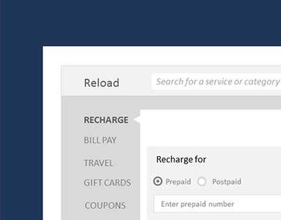 Reload - Online Recharge Services
