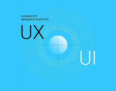 UX/UI design for Kazakh eye Research Institute
