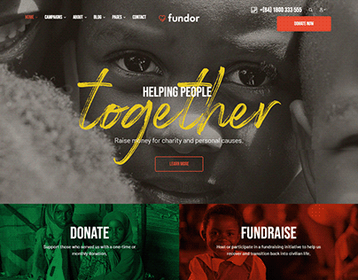 Charity/Nonprofit Website Design
