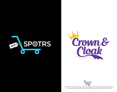 Just Spotrs & Crown cloak logo